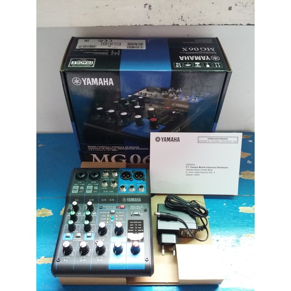 mixer yamaha MG 06 X original yamaha indonesia