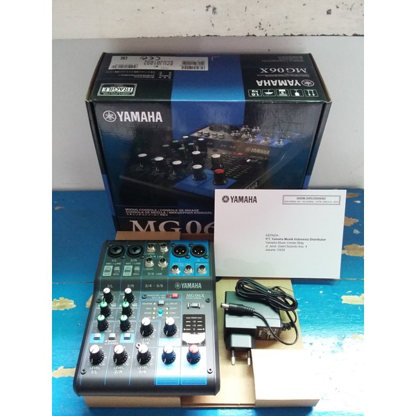 mixer yamaha MG 06 X original yamaha indonesia