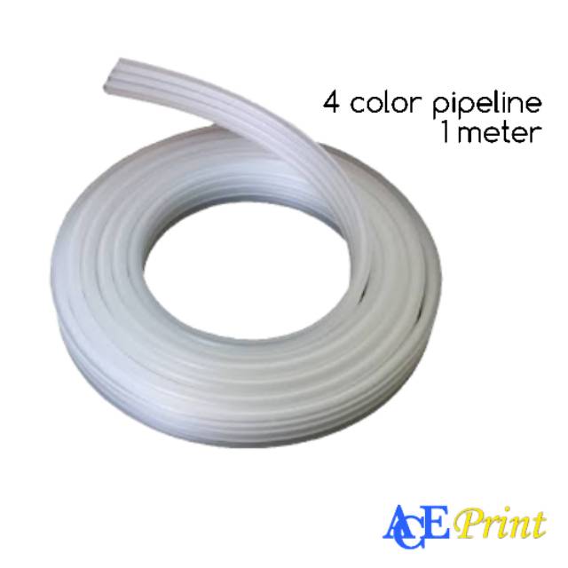 4 color Pipe line / selang infus 4 warna outer dia 2,6mm x 1,3mm x 4 line