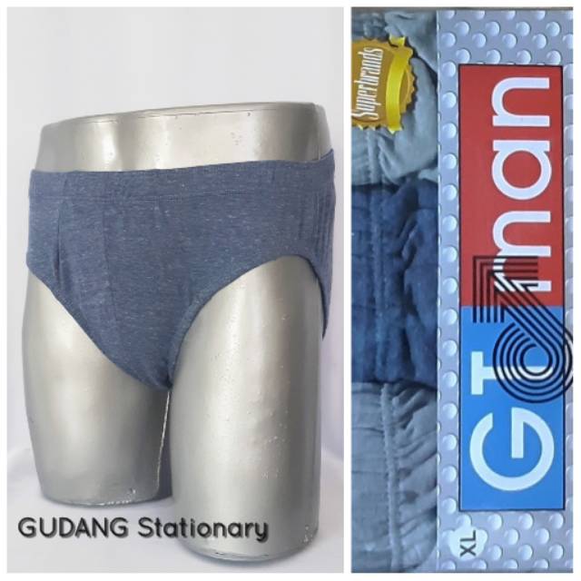 GT Man CD Pria GMX [ Isi 3 piece ]