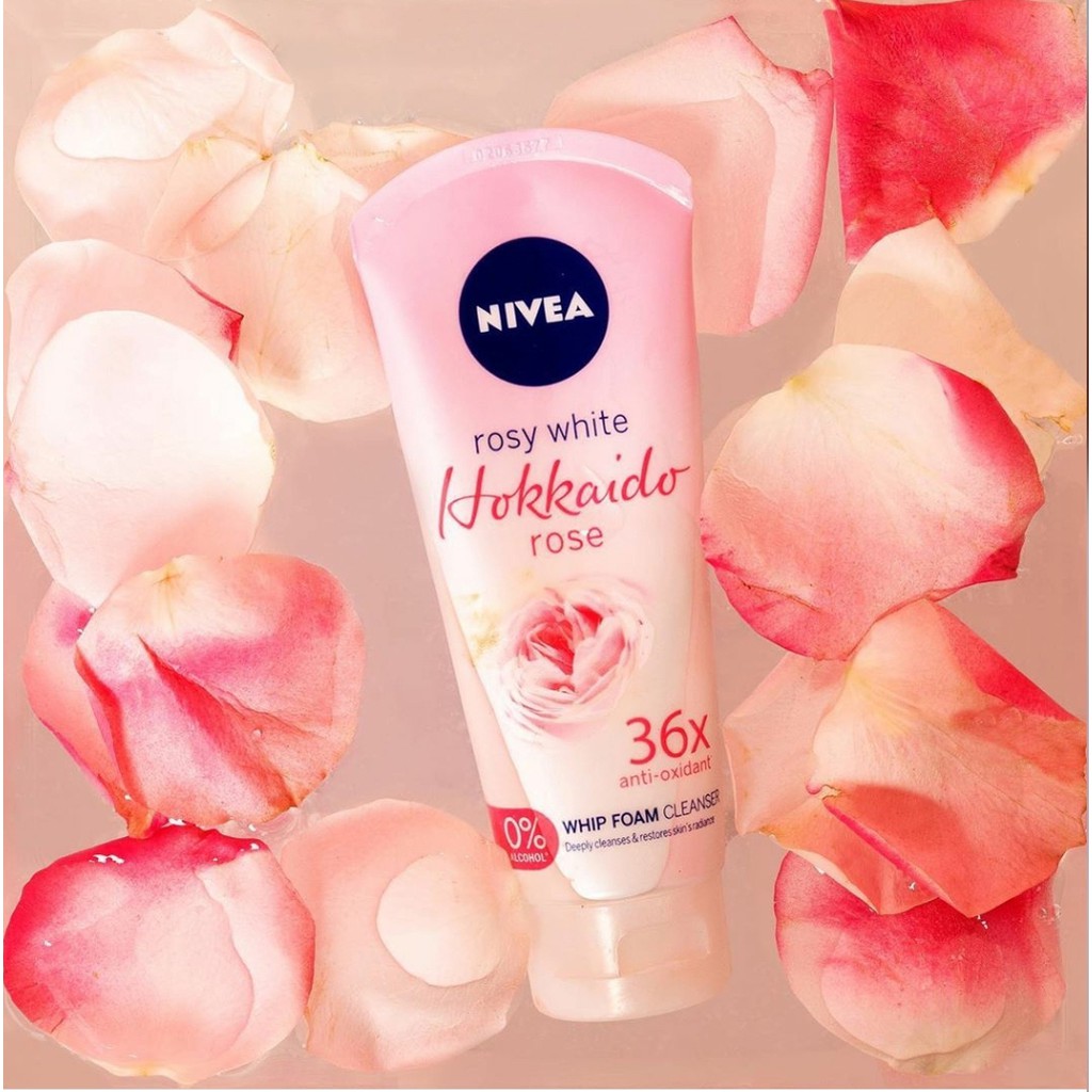 NIVEA Hokkaido Rose Whip Foam Cleanser 100 ml