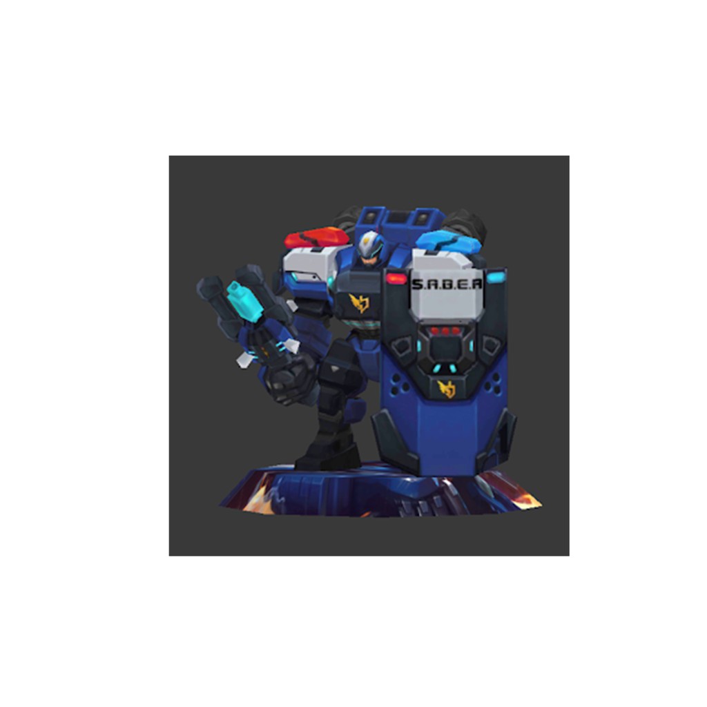 DIY Papercraft Mobil Legend Jhonson Automata