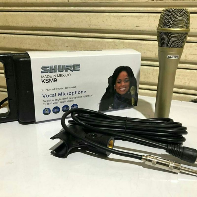 Microphone Shure KSM 9 Mic Kabel Shure KSM 9