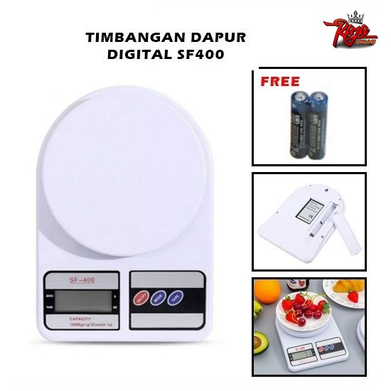 Timbangan Dapur Digital SF-400 Timbangan Kue 10kg