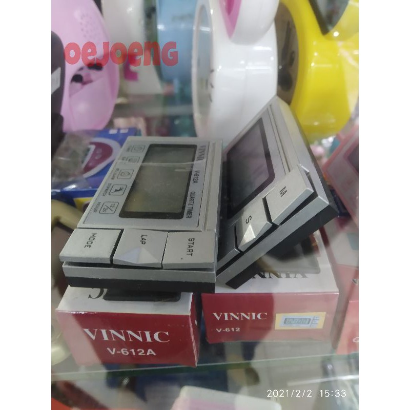 Jam Digital Mobil Jam Timer Mini Vinic V 612A