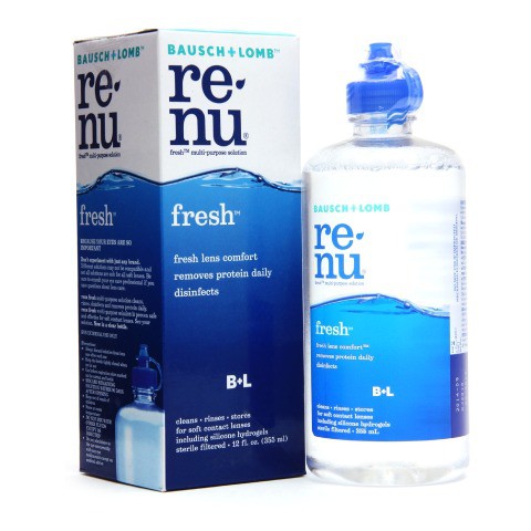 CAIRAN SOFTLENS RENU FRESH 355 ML DAN CAIRAN BAUSCH &amp; LOMB LAINNYA