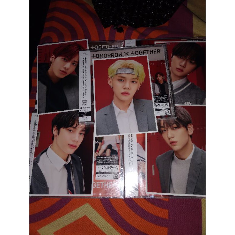 sharing album photocard drama TXT japan music store