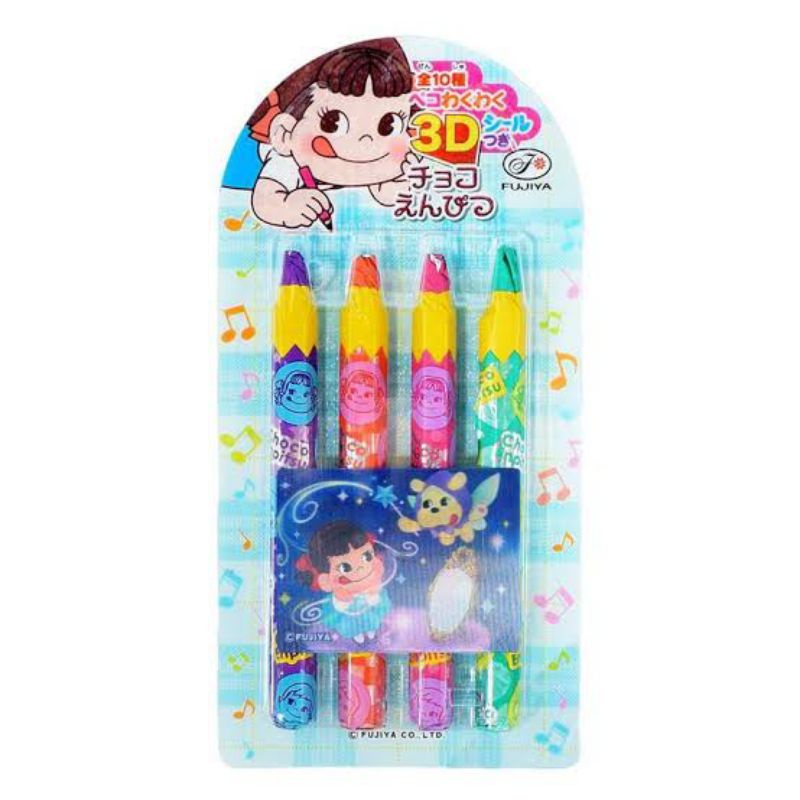 

PENSIL COKLAT FUJIYA PECO IMPORT CHOCOLATE PENCIL MAKANAN ORI gambar kartun