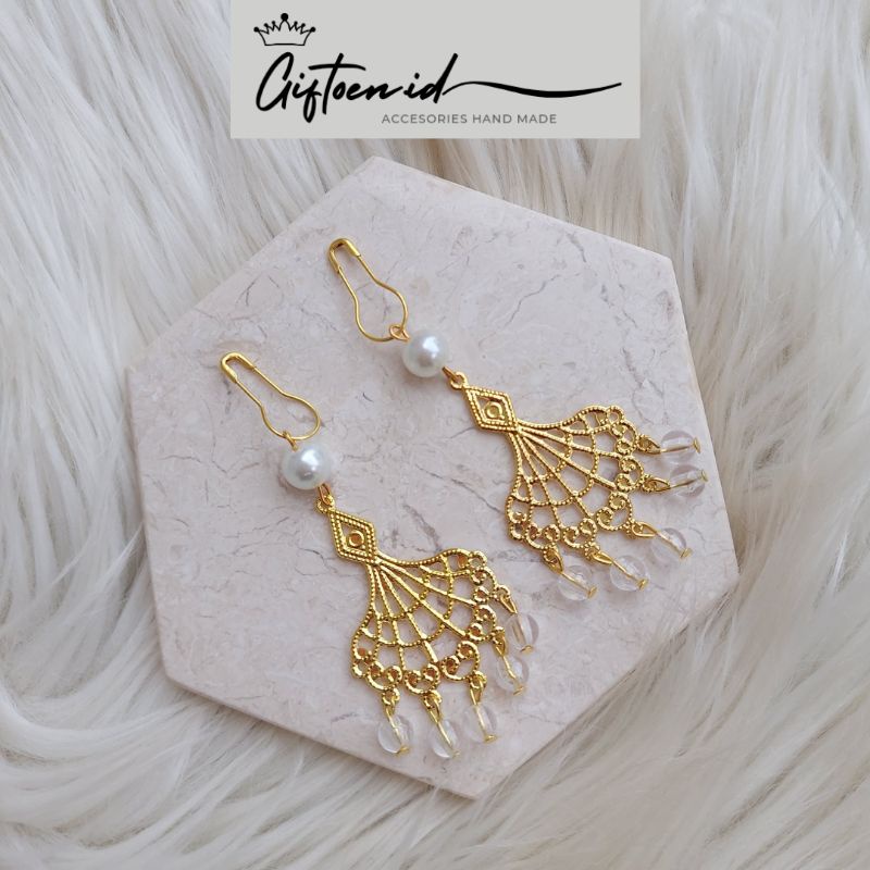 Anting Hijab Anting Fashion Mewah