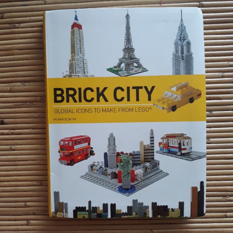 BRICK CITY Global Icons to Make From Lego ( new, segel ) Warren Elsmore Block Children Toy Toys Main