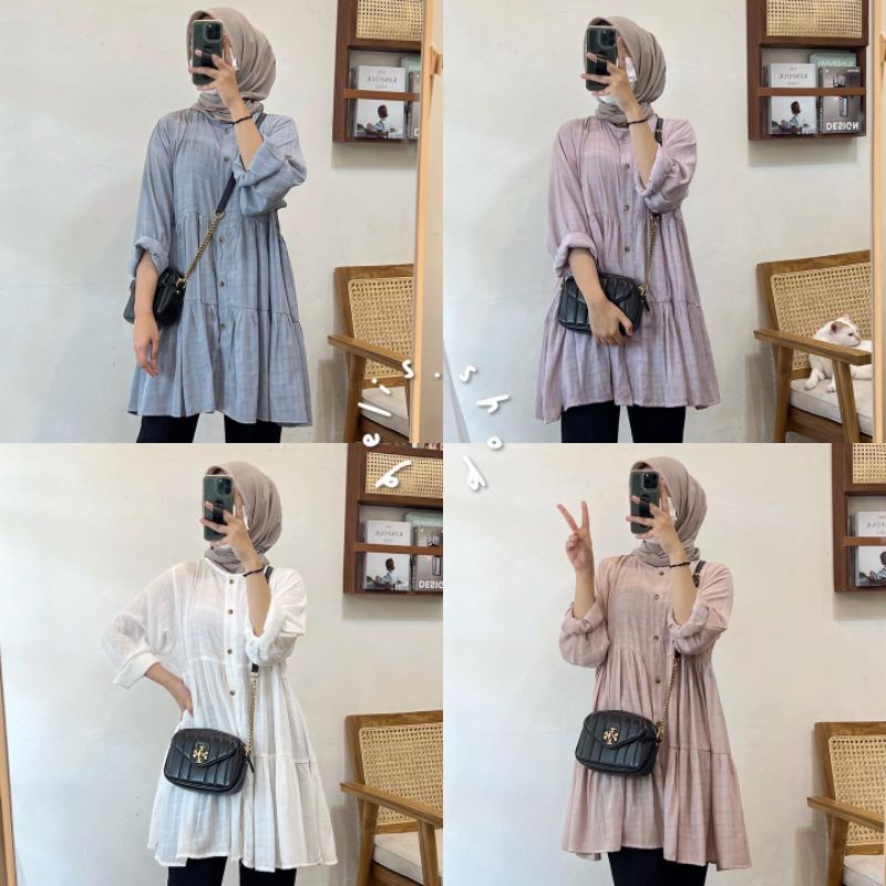 MIRANDA BATWING TOP & TIFFANY LAYERED TOP by GELIS.SHOP