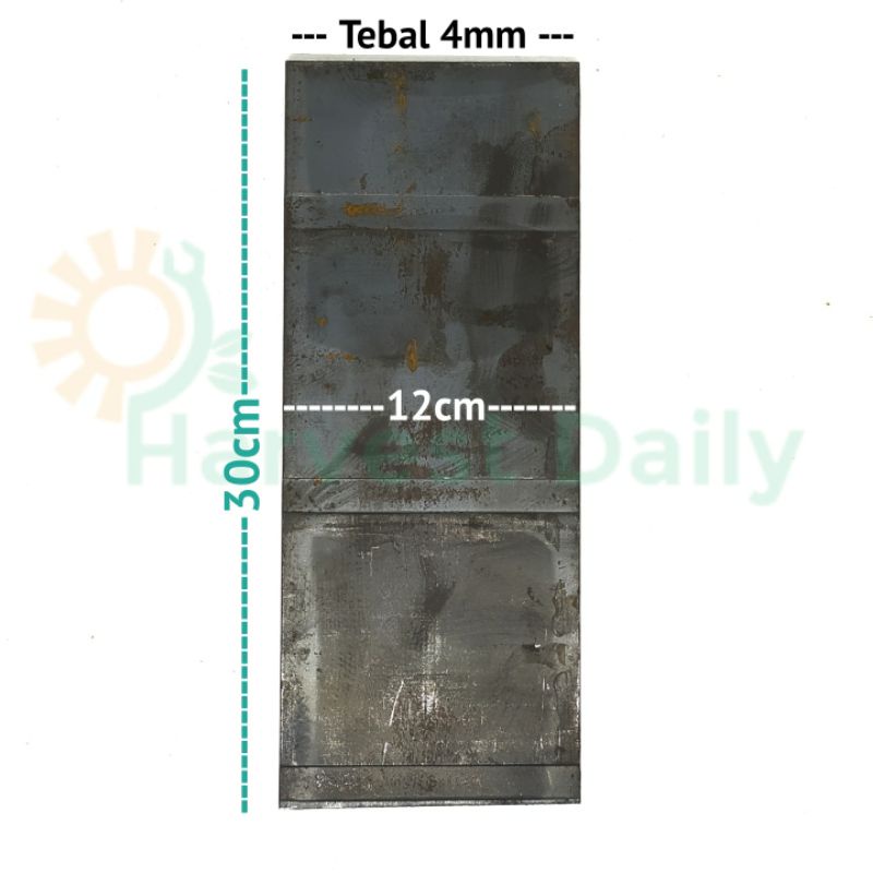 Plat Baja Patah GERET Bekas Gergaji Marmer High Carbon Awet Tajam Bahan sabit pisau cangkul dsb