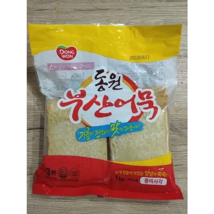 

ODENG FISH CAKE KOREA MERK DONGWON 1 KG ISI 20 PCS (WAJIB GO SEND) OBRAL