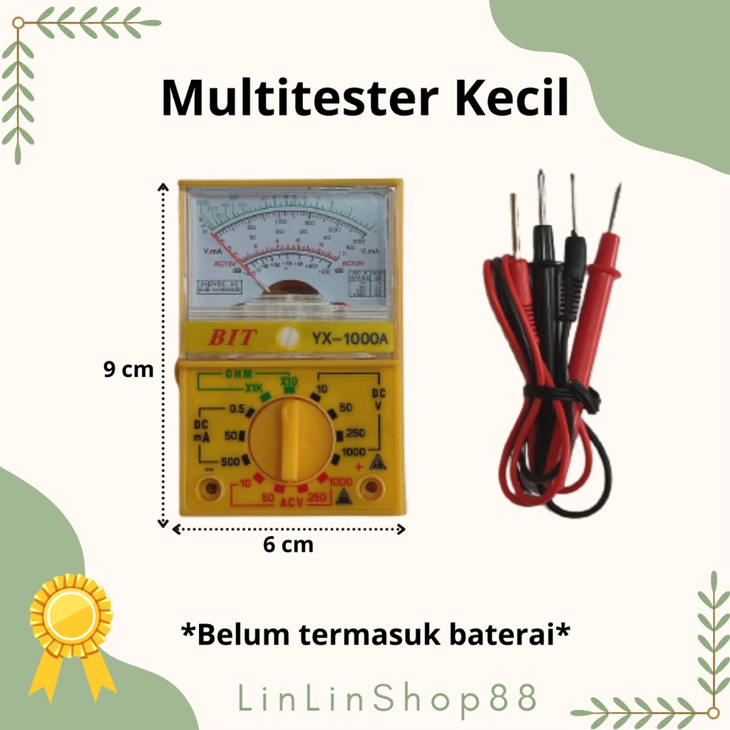 Multitester Kecil / Multimeter / Avometer