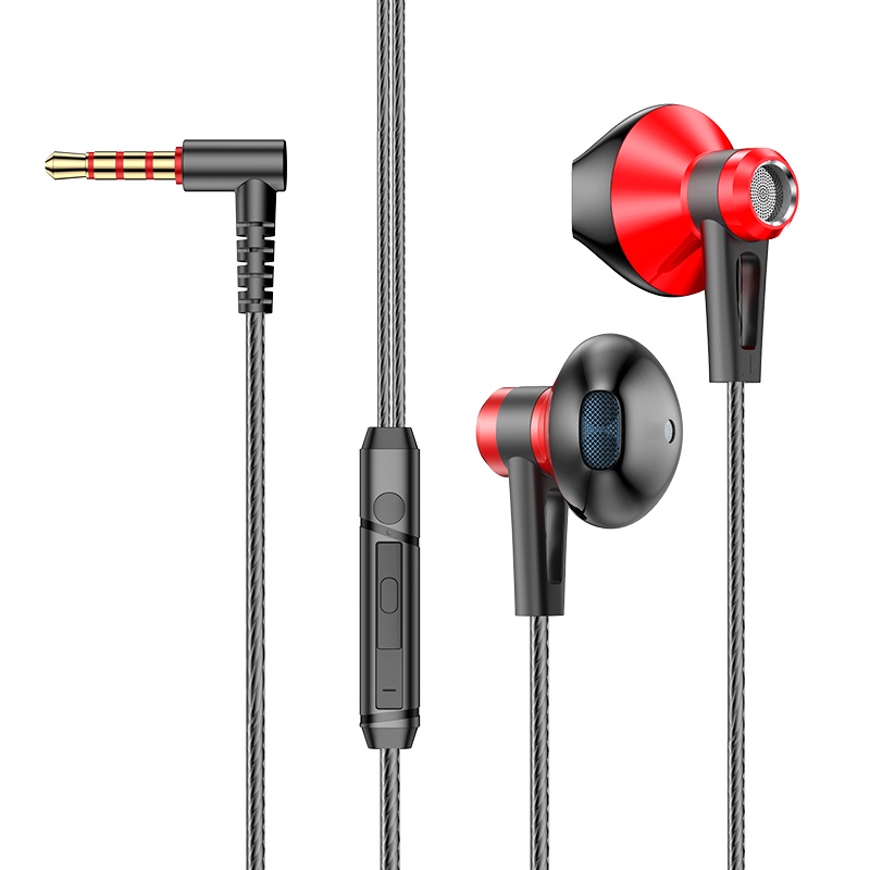 Headset Earphone Earbuds Sport In-ear Bass Ganda Kabel Jack 3.5mm