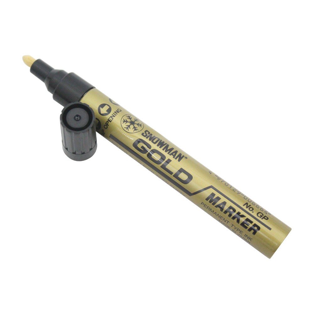 

SPIDOL SNOWMAN PAINT MARKER GOLD / GP-12