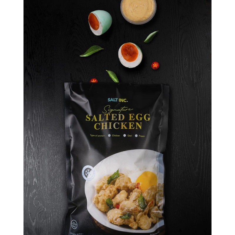 

Salt Inc. Frozen Salted Egg Chicken Pack/ Paket Ayam Telur Asin Beku