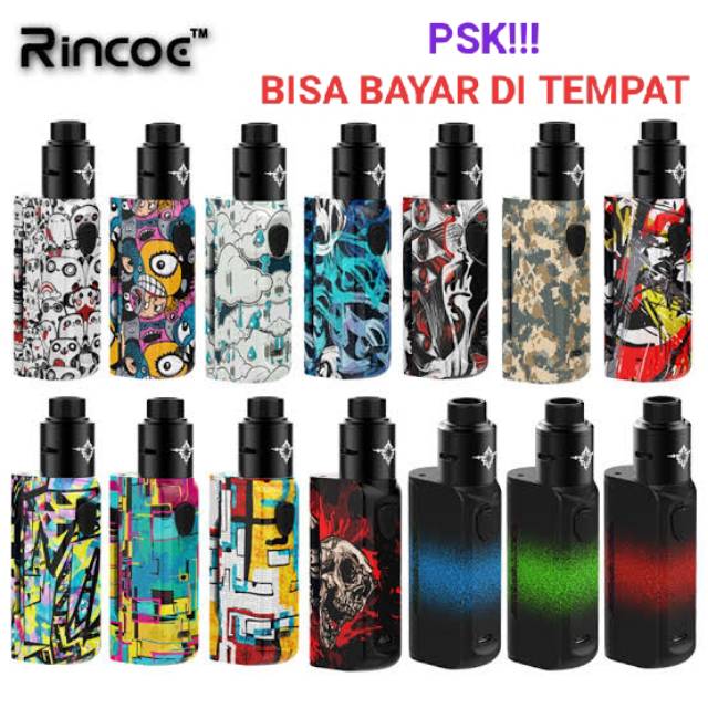 Authentic PSK Manto Mini Kit 90W Mod by Rincoe