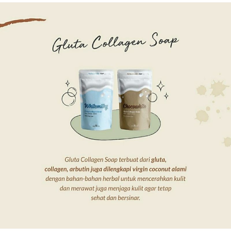 GLUTA COLLAGEN SOAP ORIGINAL 100% SABUN VIRAL TIKTOK