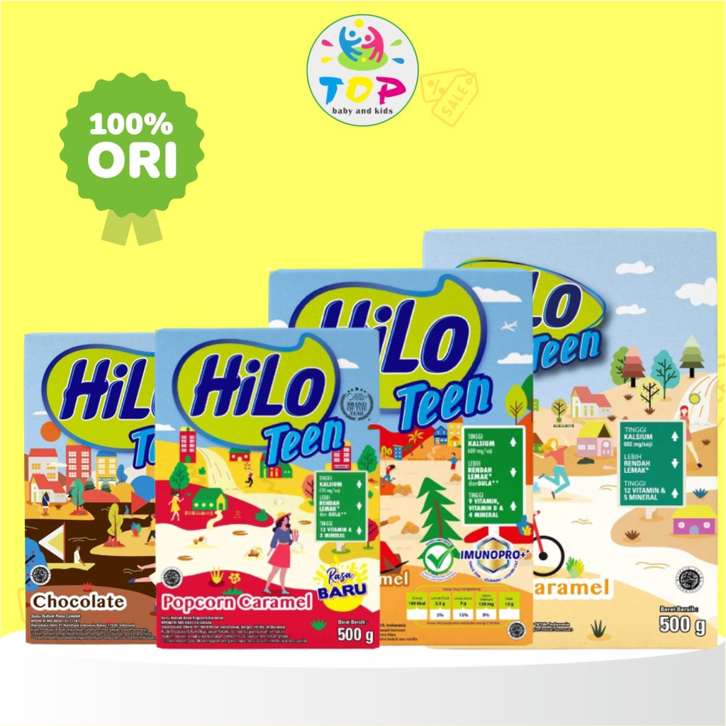 

~TOP~ HILO TEEN 500GR (PILIH VARIAN DI VARIASI)