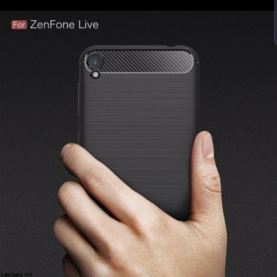 ASUS ZENFONE LIVE L1 L2 ZA550KL Silicon Carbon Slim Fit Soft Case Premium