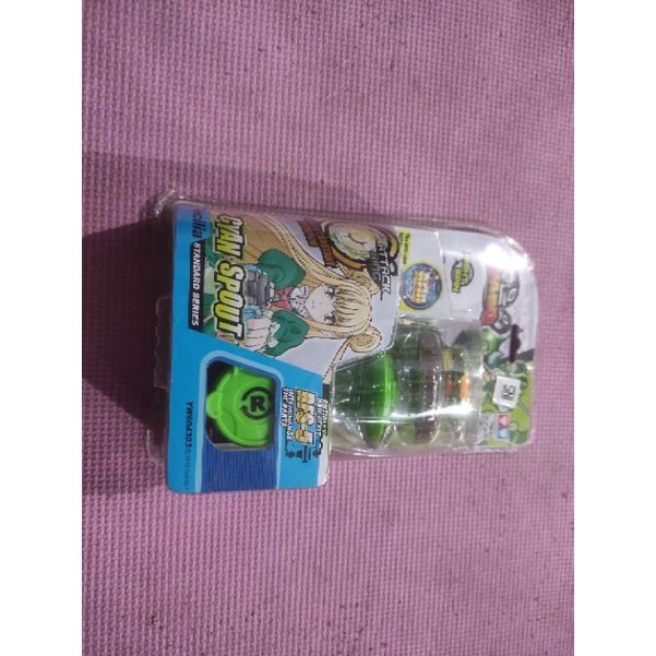 beyblade infinity nado cyan spout original auldey