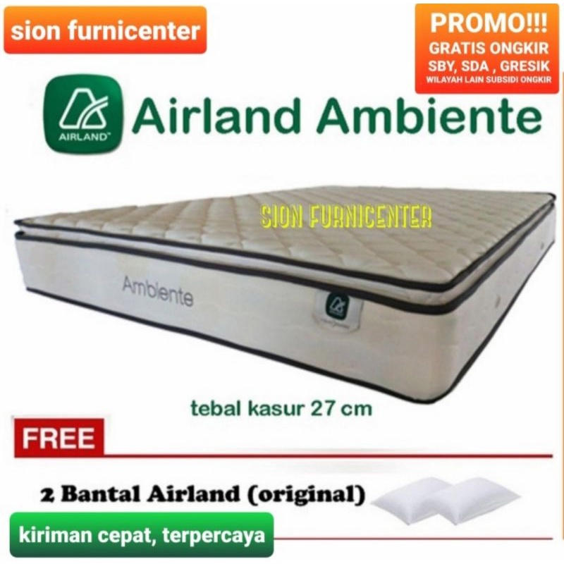 matras airland ambiente 180x200 / airland - ambiente - kasur saja only - 180 x 200 / 180x200 / matra