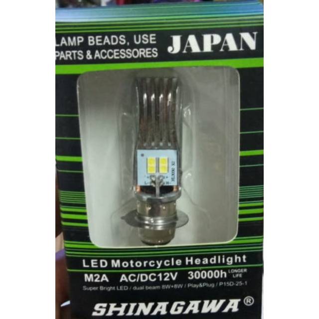 lAMPU DEPAN LED  MODEL AYOTO M2B AC DC BEBEK MATIC