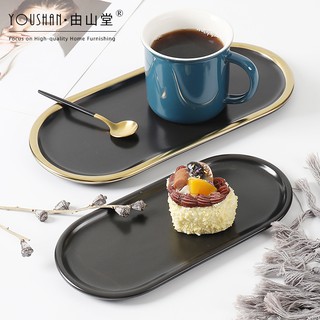 Mangkok Keramik Oval Motif Marmer Gaya Nordic Untuk Tempat Mangkok Keramik Oval Motif Marmer Gaya Nordic Untuk Tempat