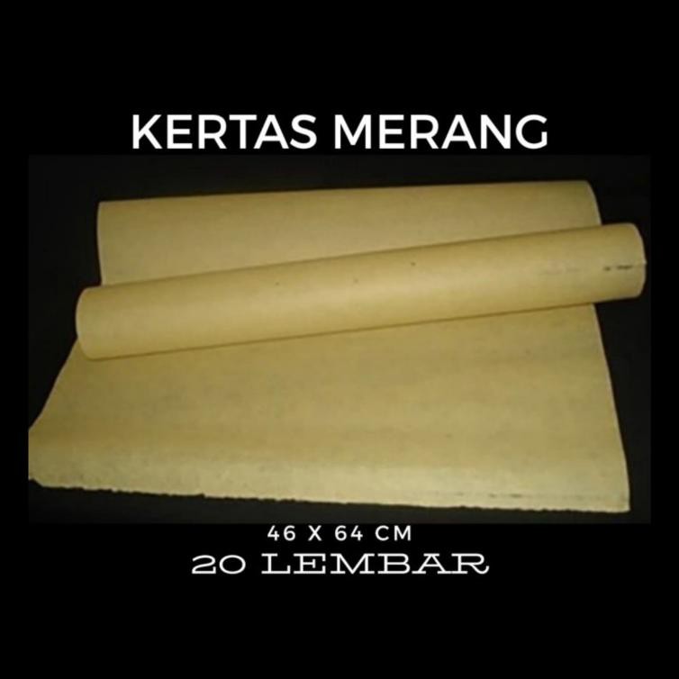 

KERTAS MERANG , KERTAS DEDEK , KERTAS SERAP GORENGAN 20LB BERKUALITAS