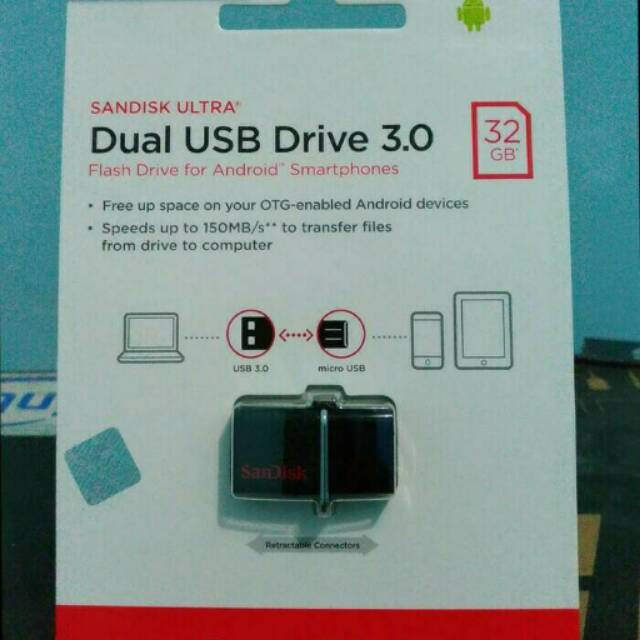 Flashdisk sandisk otg 32gb