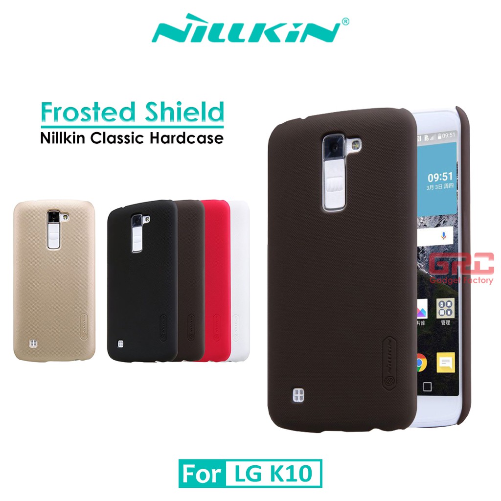 Hard Case LG K10 Nillkin Frosted Shield Casing Original