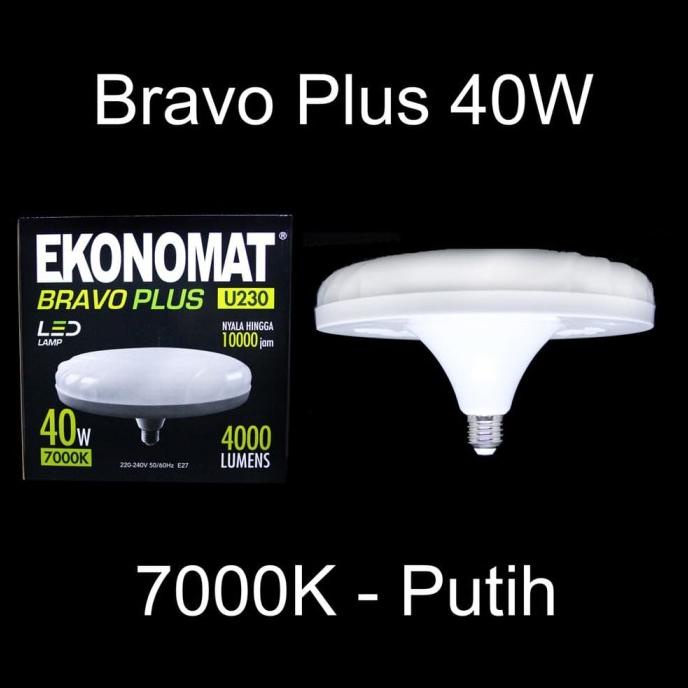 %$%$%$%$] Lampu LED Ring Donat UFO Ekonomat BRAVO 40 Watt 40W 40Watt Warna 7000K