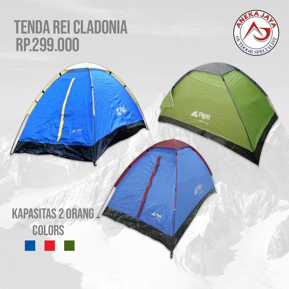 TENDA REI CLADONIA KAPASITAS 2 ORANG