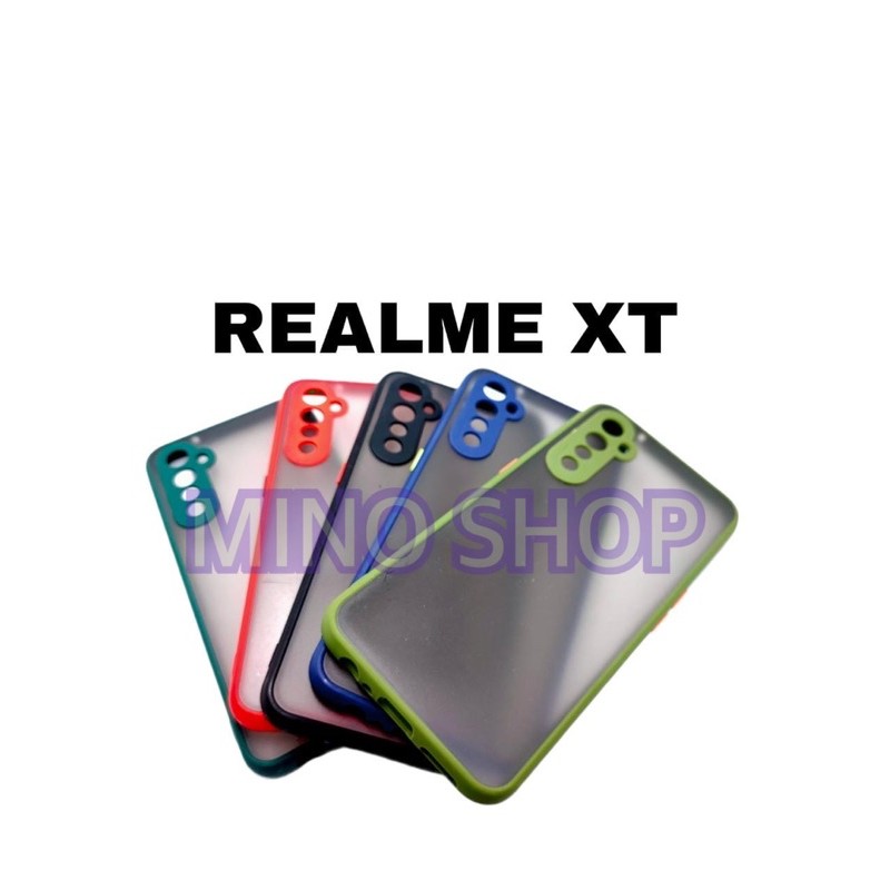 SOFTCASE REALME XT - HARDCASE DOVE MYCHOICE PLUS PELINDUNG KAMERA - AERO CASE