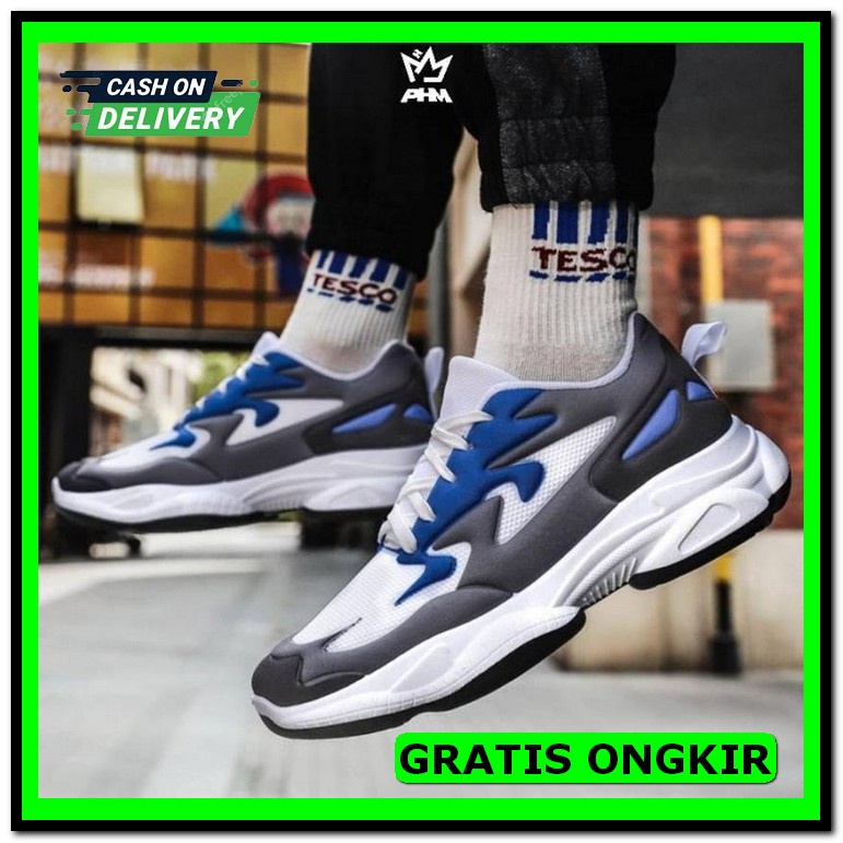 Sepatu Kets Pria Original Import Kanvas 40-43 - Spatu Sneakers Pria Wa Phm Shoes Sepatu Sneakers Pr