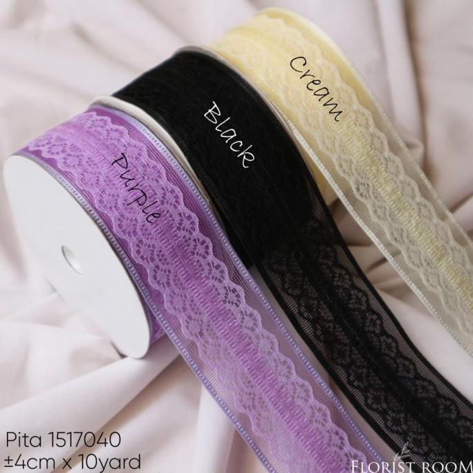 

Sale!!! Pita 1517040 - Ribbon - Kado - Hadiah - Pita Motif Renda - Paling Diminati