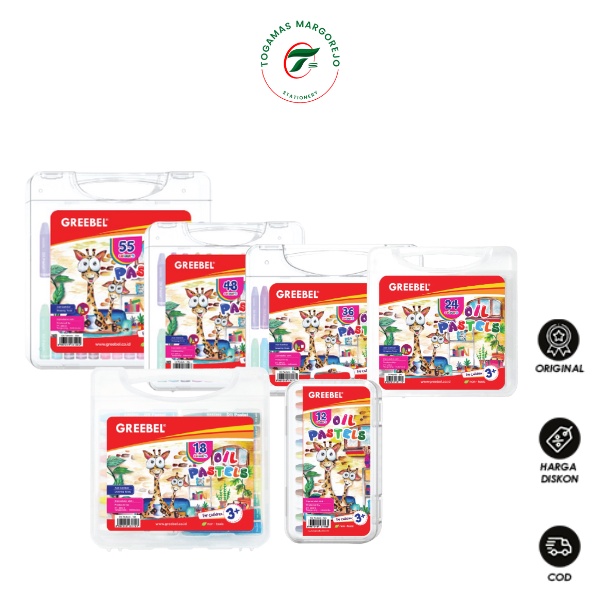 

READY STOCK !! CRAYON PP OIL PASTELS GREEBEL