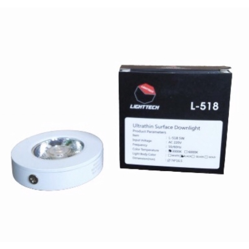 Lighttech Lampu Downlight LED Spot Outbow 5 Watt