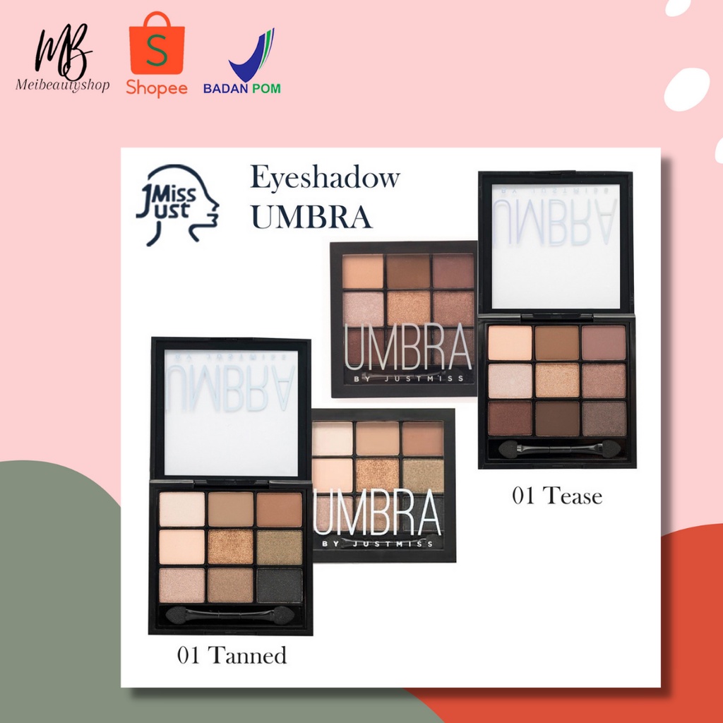 JUST MISS Eyeshadow Umbra / Eyeshadow Pallet