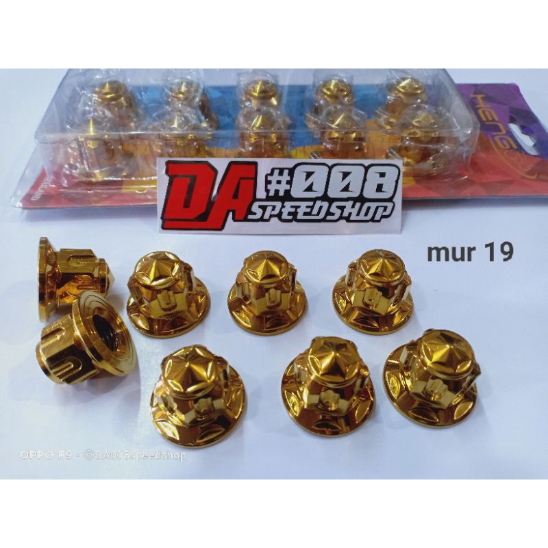 probolt mur 19 topi mur probolt derat 19 model topi heng original thailand
