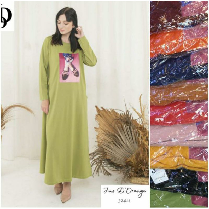 JDO - Gamis/ Maxi Dress uk standar 32411 Jus D'Orange