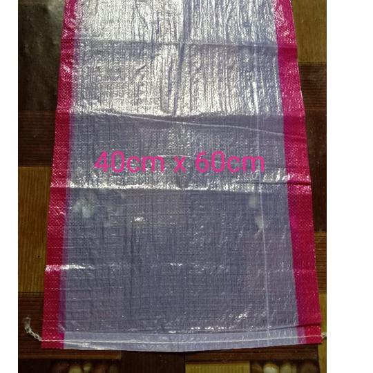 ✈ Karung beras baru polos transparan kemasan 15kg ukuran 40cm x 60cm だ