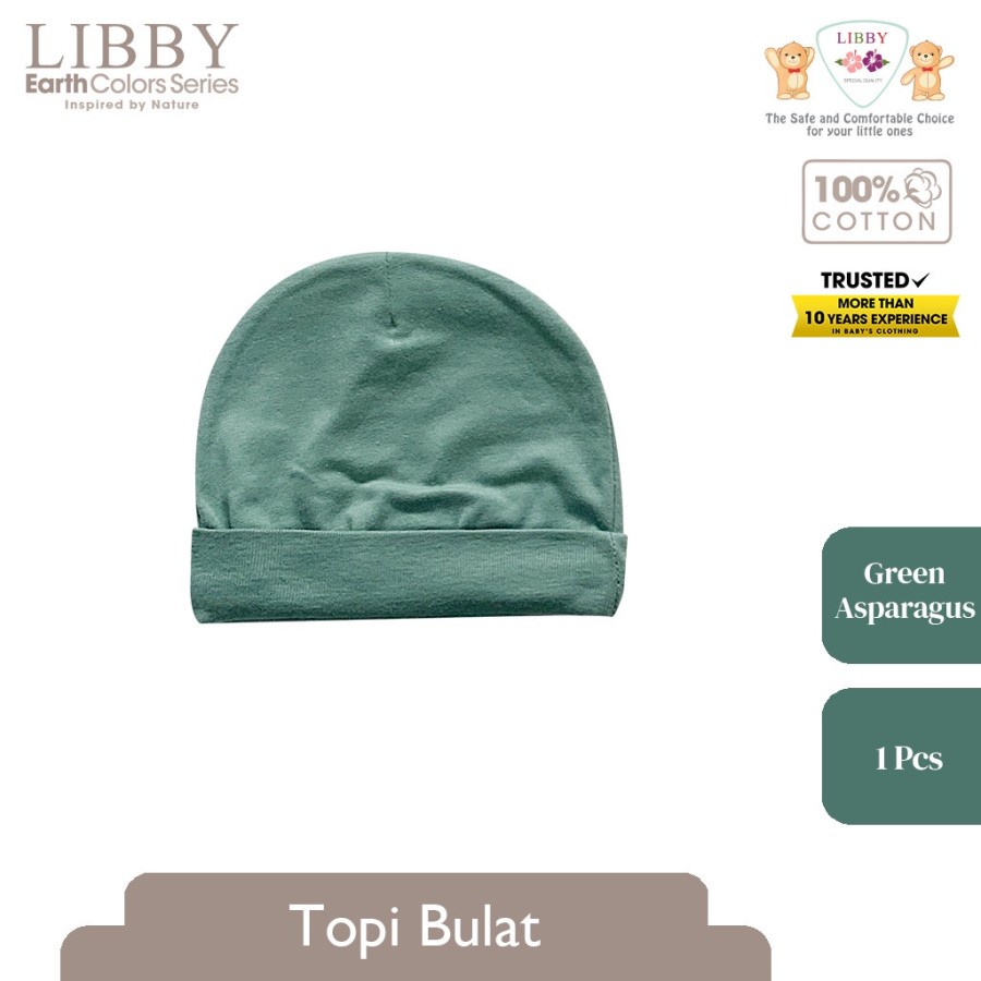 LIBBY TOPI BULAT COTTON COMFY KOMBINASI