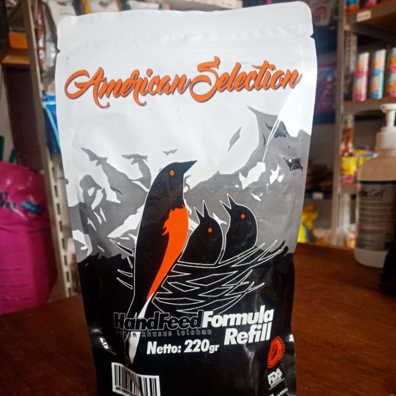 AMS american selection handfeed formula 220gr