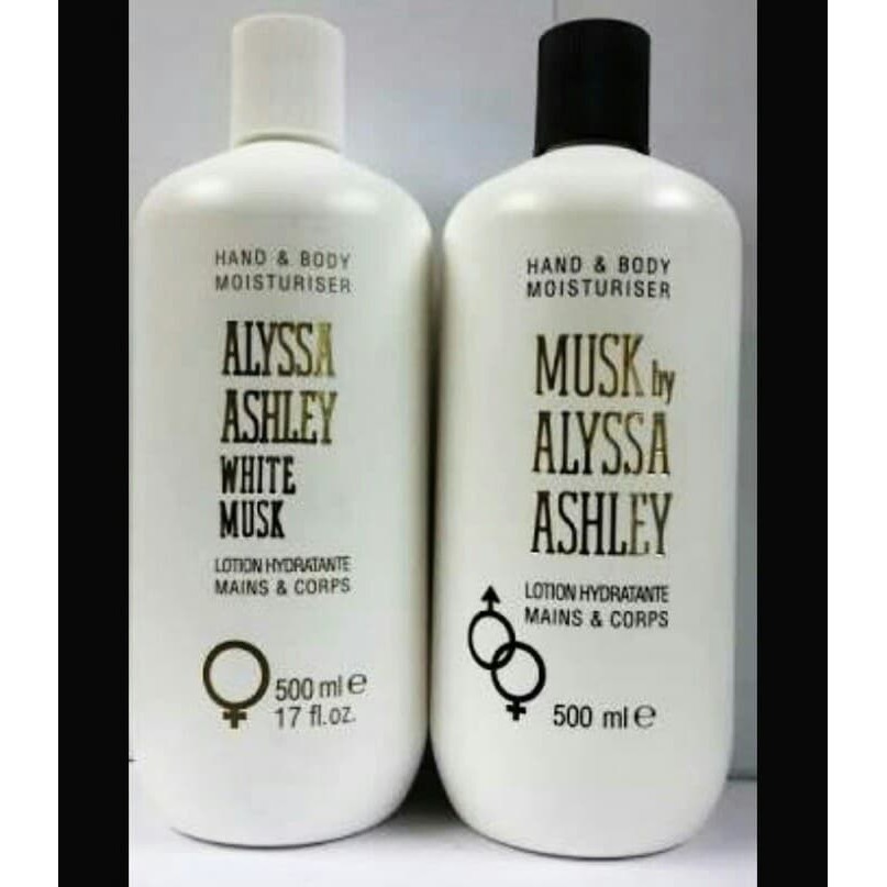MUSK ALYSSA ASHLEY LOTION 500ml ORIGINAL BPOM
