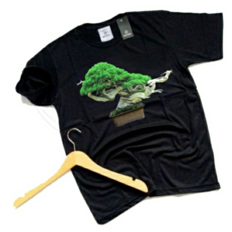 KAOS DISTRO PRIA KEREN BONSAI COD BAYAR DITEMPAT