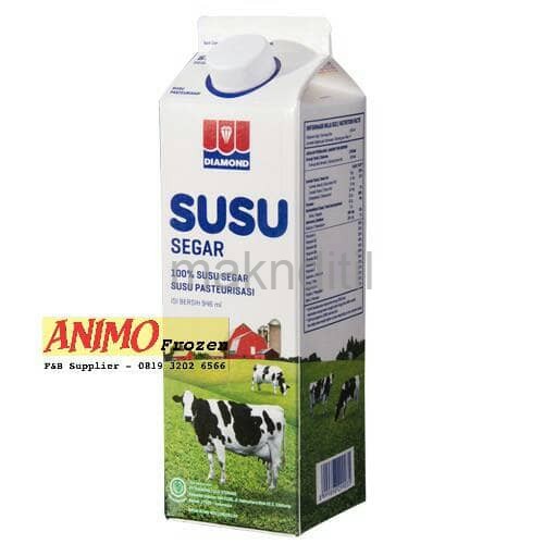 

Susu Segar Diamond Plain 1 Liter