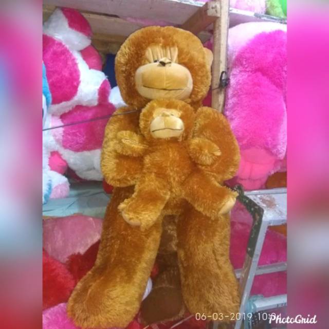 Boneka MONYET beranak murah