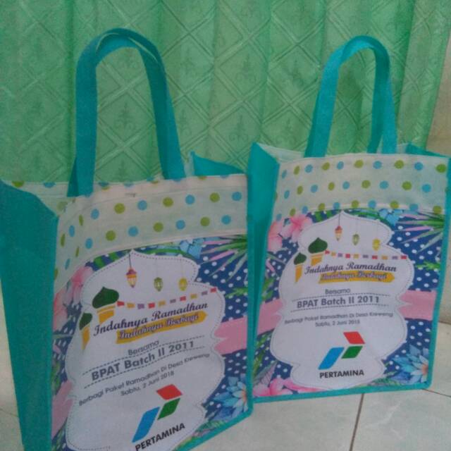 

Tas souvenir goodiebag untuk parcel ramadhan
